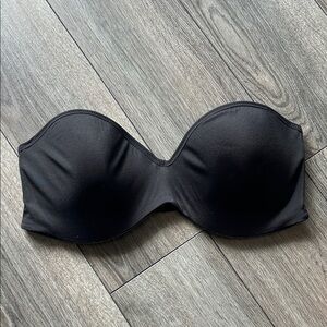 Dominique Black Bandeau/strapless bra